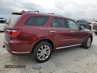 2017 Dodge Durango Citadel с VIN 1C4RDJEG6HC806023, выставлен на аукционе Copart как лот 53394455 с пробегом 118 803 миль миль и Списание • Salvage title. История ставок и продаж доступна на DreamBid. Изображение 3.