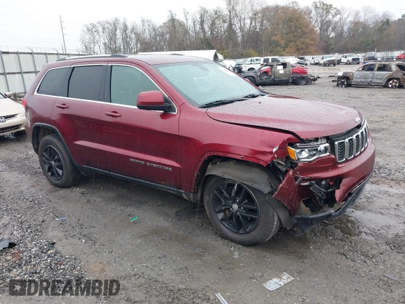 2018 Jeep Grand Cherokee Laredo E with VIN 1C4RJEAG6JC304608, listed as a IAAI auction lot 41421010 with 178,708 mi miles and . Bid and sale history available at DreamBid. Image 1.