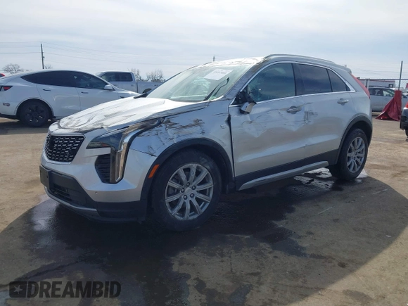 2020 Cadillac XT4 FWD Premium Luxury with VIN 1GYFZCR48LF037235, listed as a IAAI auction lot 41697080 with 88,211 mi miles and . Bid and sale history available at carsss.com. Image 16.