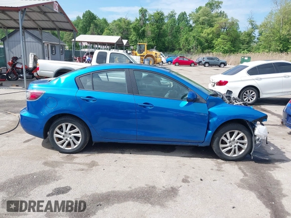 2012 Mazda 3 i Touring with VIN JM1BL1V8XC1662834, listed as a IAAI auction lot 42173090 with 130,550 mi miles and . Bid and sale history available at DreamBid. Image 14.