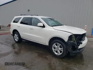 2011 Dodge Durango Crew with VIN 1D4RD4GG3BC704736, listed as a Copart auction lot 50706815 with 228,606 mi miles and Salvage Title. Bid and sale history available at DreamBid. Image 4.