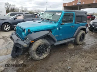 2020 Jeep Wrangler Sport S с VIN 1C4GJXAN3LW202881, выставлен на аукционе Copart как лот 53706335 с пробегом 47 743 миль миль и Списание • Salvage title. История ставок и продаж доступна на DreamBid. Изображение 1.
