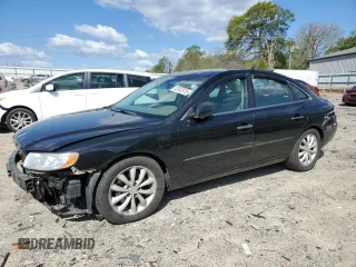 2006 Hyundai Azera SE with VIN KMHFC46F76A091349, listed as a Copart auction lot 52952675 with 140,566 mi miles and Salvage Title. Bid and sale history available at DreamBid. Image 1.