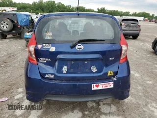 2018 Nissan Note SV with VIN 3N1CE2CP5JL356292, listed as a Copart auction lot 55849905 with 105,227 mi miles and Salvage title. Bid and sale history available at DreamBid. Image 6.