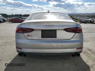 2018 Audi S5 Prestige z VIN WAUR4AF51JA093401, wystawiony jako Copart lot #75174444 z przebiegiem 67 483 mil mil oraz Szkoda całkowita • Salvage title. Historia ofert i sprzedaży dostępna na DreamBid. Obrazek 6.
