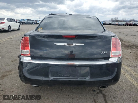 2014 Chrysler 300 with VIN 2C3CCAAG6EH127901, listed as a Copart auction lot 50373855 with 130,489 mi miles and Salvage Title. Bid and sale history available at carsss.com. Image 6.