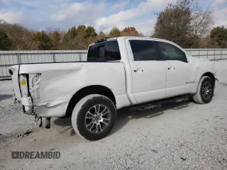 2024 Nissan Titan SV with VIN 1N6AA1EC6RN100286, listed as a Copart auction lot 78082024 with 24,336 mi miles and Salvage title. Bid and sale history available at DreamBid. Image 3.