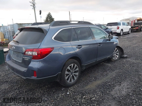 2015 Subaru Outback Limited z VIN 4S4BSALC3F3357612, wystawiony jako IAAI lot #41285390 z przebiegiem 123 482 mil mil oraz . Historia ofert i sprzedaży dostępna na DreamBid. Obrazek 4.