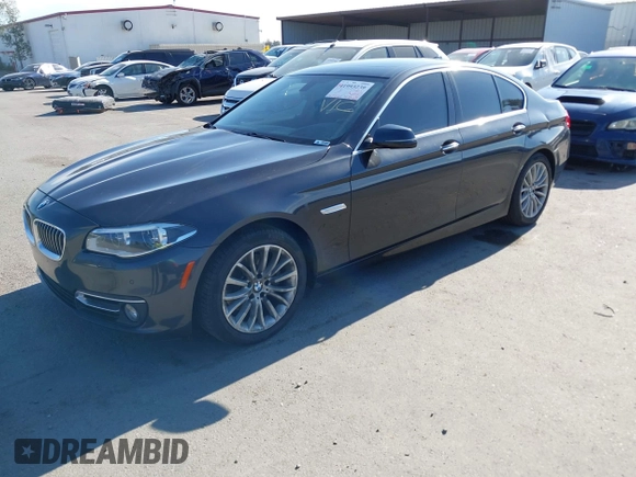 2016 BMW 5 Series 528i with VIN WBA5A5C55GG351170, listed as a IAAI auction lot 41993239 with 147,221 mi miles and . Bid and sale history available at DreamBid. Image 2.