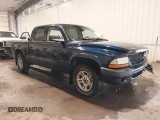 2004 Dodge Dakota Sport z VIN 1D7HL38N44S634018, wystawiony jako IAAI lot #42241205 z przebiegiem 189 528 mil mil oraz . Historia ofert i sprzedaży dostępna na DreamBid. Obrazek 1.