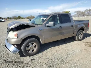 2004 Ford F-150 XLT with VIN 1FTRW12W54KD17862, listed as a Copart auction lot 52005715 with 0 mi miles and Salvage Title. Bid and sale history available at carsss.com. Image 1.