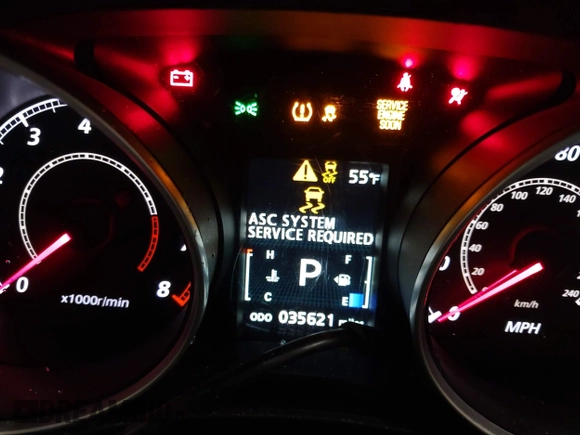 2015 Mitsubishi Outlander Sport 2.4 ES with VIN 4A4AR3AW9FE030245, listed as a IAAI auction lot 41682313 with 35,621 mi miles. Bid and sale history available at carsss.com. Image 7.