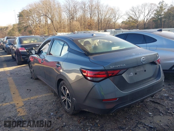 2023 Nissan Sentra SV with VIN 3N1AB8CV1PY259748, listed as a IAAI auction lot 41496431 with 45,147 mi miles and . Bid and sale history available at DreamBid. Image 3.