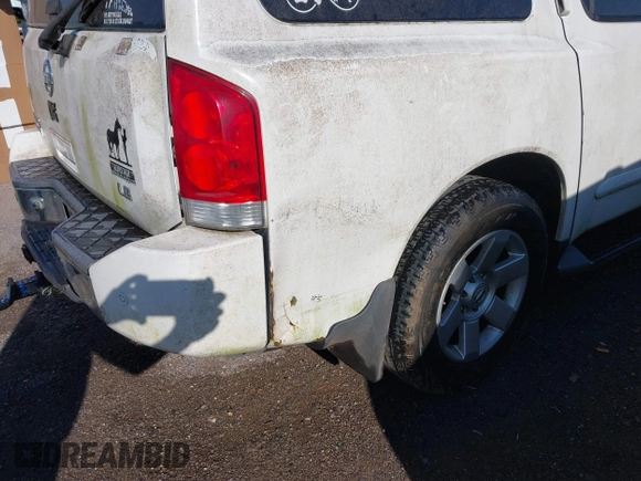 2004 Nissan Armada LE z VIN 5N1AA08B24N733873, wystawiony jako IAAI lot #41864163 z przebiegiem 323 838 mil mil oraz . Historia ofert i sprzedaży dostępna na DreamBid. Obrazek 6.