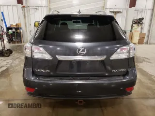 2010 Lexus RX 350 with VIN 2T2BK1BA6AC014468, listed as a Copart auction lot 53613645 with 188,880 mi miles and Salvage Title. Bid and sale history available at carsss.com. Image 6.
