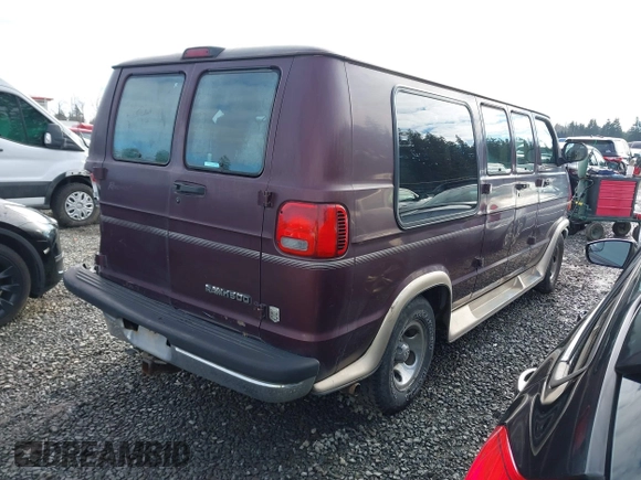 2001 Dodge Cargo Conversion with VIN 2B6HB11Y11K542977, listed as a IAAI auction lot 41518593 with 135,125 mi miles. Bid and sale history available at carsss.com. Image 4.