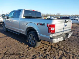 2018 Ford F-150 XL with VIN 1FTFW1EG0JFB44991, listed as a IAAI auction lot 41751140 with 153,051 mi miles. Bid and sale history available at carsss.com. Image 3.