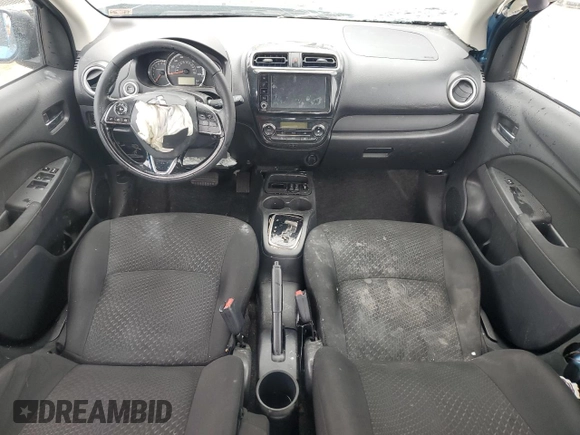 2023 Mitsubishi Mirage SE z VIN ML32FVFJ9PHF00471, wystawiony jako Copart lot #49424495 z przebiegiem 66 570 mil mil oraz Szkoda całkowita • Salvage title. Historia ofert i sprzedaży dostępna na DreamBid. Obrazek 8.