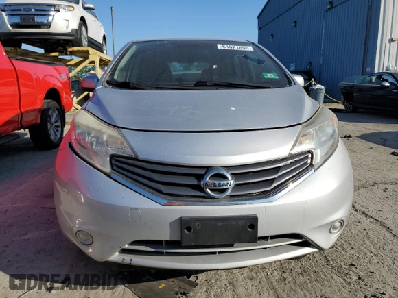 2014 Nissan Note S Plus with VIN 3N1CE2CP6EL371745, listed as a Copart auction lot 61021895 with 69,712 mi miles and Clean title. Bid and sale history available at DreamBid. Image 5.