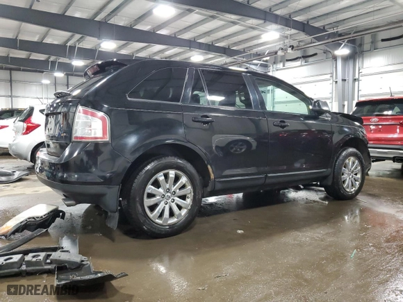 2009 Ford Edge SEL with VIN 2FMDK38C19BA91752, listed as a Copart auction lot 84844614 with 405,840 mi miles and Salvage Title. Bid and sale history available at carsss.com. Image 3.