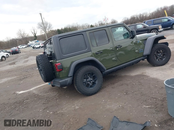 2024 Jeep Wrangler Willys z VIN 1C4RJXN64RW163089, wystawiony jako IAAI lot #41145274 z przebiegiem 31 869 mil mil oraz . Historia ofert i sprzedaży dostępna na DreamBid. Obrazek 4.
