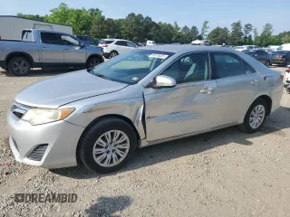 2013 Toyota Camry L with VIN 4T4BF1FK1DR314438, listed as a Copart auction lot 53819025 with 47,966 mi miles and Salvage Title. Bid and sale history available at carsss.com. Image 1.