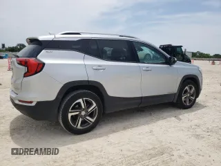 2020 GMC Terrain SLT with VIN 3GKALPEVXLL171262, listed as a Copart auction lot 54978025 with 105,290 mi miles and Clean title. Bid and sale history available at DreamBid. Image 3.