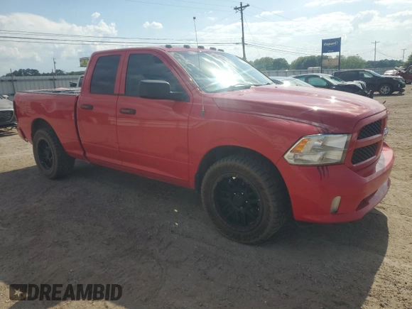 2013 Ram 1500 Express with VIN 1C6RR6FTXDS578223, listed as a Copart auction lot 55131875 with 195,958 mi miles and Salvage title. Bid and sale history available at DreamBid. Image 4.