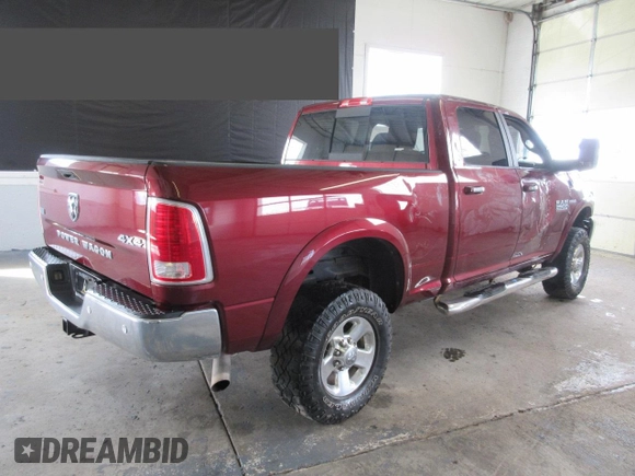 2017 Ram 2500 Laramie Power Wagon with VIN 3C6TR5FJ3HG538321, listed as a Copart auction lot 72626114 with 77,700 mi miles and Salvage title. Bid and sale history available at DreamBid. Image 3.