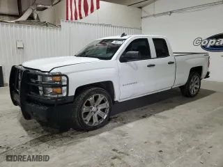 2015 Chevrolet Silverado 1500 Work Truck with VIN 1GCVKPECXFZ192687, listed as a Copart auction lot 87180654 with 219,565 mi miles and Clean Title. Bid and sale history available at carsss.com. Image 1.