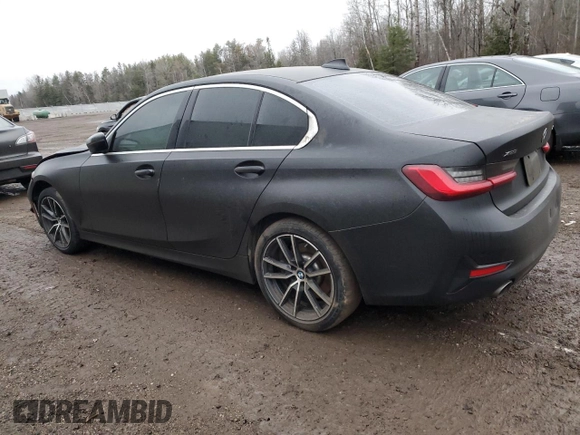 2021 BMW 3 Series 330i xDrive with VIN 3MW5R7J0XM8B98047, listed as a Copart auction lot 82392774 with 0 mi miles and Salvage Title. Bid and sale history available at carsss.com. Image 2.