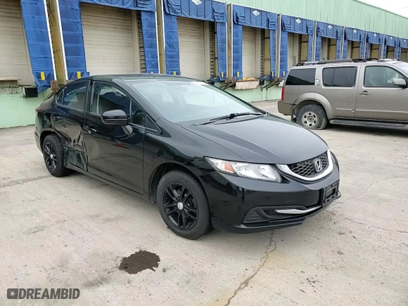2015 Honda Civic Sedan LX with VIN 19XFB2F53FE272321, listed as a Copart auction lot 52527045 with 80,083 mi miles and Salvage Title. Bid and sale history available at carsss.com. Image 10.