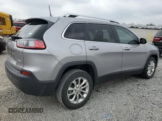 2019 Jeep Cherokee Latitude with VIN 1C4PJLCB4KD265025, listed as a Copart auction lot 52199655 with 36,294 mi miles and Salvage Title. Bid and sale history available at carsss.com. Image 3.