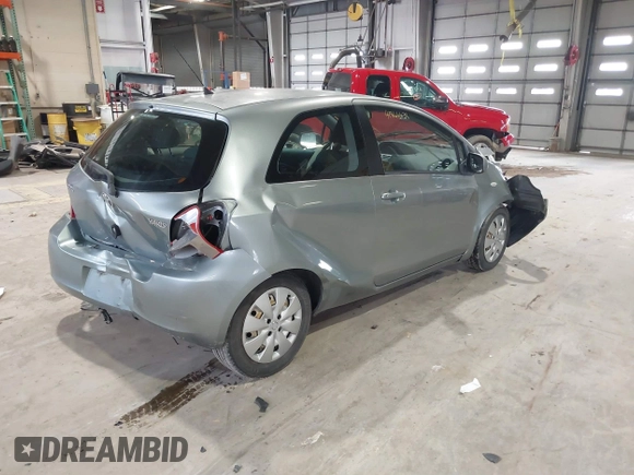 2008 Toyota Yaris with VIN JTDJT923485176488, listed as a IAAI auction lot 41866638 with 129,612 mi miles. Bid and sale history available at carsss.com. Image 4.
