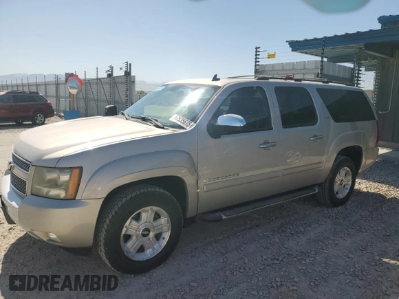 2007 Chevrolet Suburban LTZ with VIN 3GNFK16397G247722, listed as a Copart auction lot 57535675 with 160,571 mi miles and Clean title. Bid and sale history available at DreamBid. Image 1.