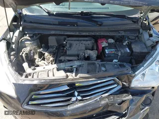 2019 Mitsubishi Mirage G4 ES with VIN ML32F3FJ3KHF18896, listed as a IAAI auction lot 41885886 with 32,481 mi miles. Bid and sale history available at carsss.com. Image 10.