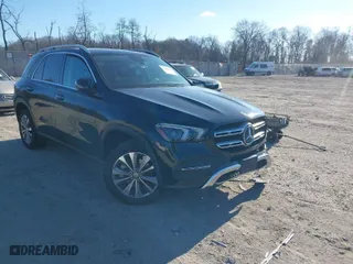 2020 Mercedes-Benz GLE with VIN 4JGFB4KBXLA013343, listed as a IAAI auction lot 41309055 with 39,949 mi miles. Bid and sale history available at carsss.com. Image 1.