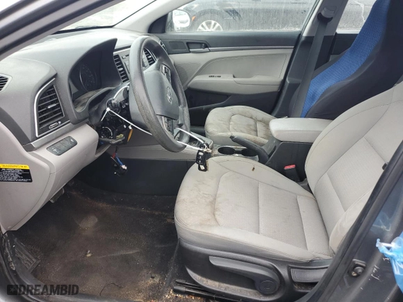 2017 Hyundai Elantra SE with VIN KMHD74LF0HU075298, listed as a Copart auction lot 84146344 with 119,011 mi miles and Salvage Title. Bid and sale history available at carsss.com. Image 7.