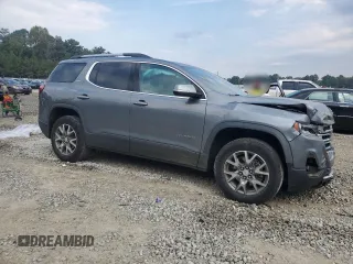 2021 GMC Acadia SLT with VIN 1GKKNML48MZ142280, listed as a Copart auction lot 72833214 with 57,237 mi miles and Salvage Title. Bid and sale history available at DreamBid. Image 4.