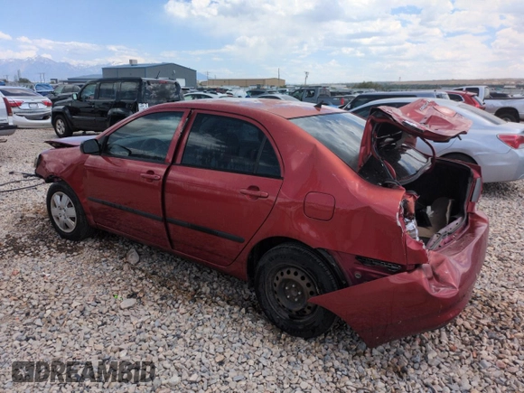 2006 Toyota Corolla CE с VIN JTDBR32E460093462, выставлен на аукционе Copart как лот 60096825 с пробегом 2 555 569 миль миль и Списание • Salvage title. История ставок и продаж доступна на DreamBid. Изображение 2.