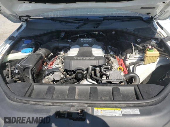 2014 Audi Q7 S line Prestige with VIN WA1DGAFE6ED017417, listed as a Copart auction lot 57048115 with 98,372 mi miles and Clean title. Bid and sale history available at DreamBid. Image 12.