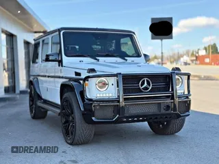 2016 Mercedes-Benz G-Class AMG G 63 with VIN WDCYC7DF8GX253273, listed as a Copart auction lot 48623935 with 40,098 mi miles and Salvage Title. Bid and sale history available at carsss.com. Image 1.