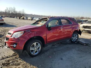 2015 Chevrolet Equinox LTZ with VIN 2GNFLHE33F6356940, listed as a Copart auction lot 48600435 with 0 mi miles and Salvage Title. Bid and sale history available at carsss.com. Image 1.