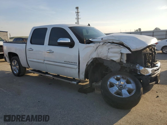 2011 Chevrolet Silverado 1500 LT with VIN 3GCPCSE07BG267404, listed as a Copart auction lot 48595865 with 145,182 mi miles and Salvage Title. Bid and sale history available at DreamBid. Image 4.