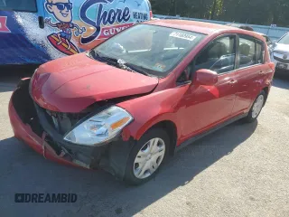 2011 Nissan Versa 1.8 S with VIN 3N1BC1CPXBL366958, listed as a Copart auction lot 71180954 with 129,431 mi miles and Salvage Title. Bid and sale history available at carsss.com. Image 1.