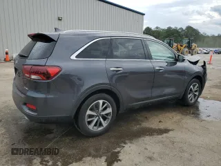 2019 Kia Sorento EX Sport with VIN 5XYPH4A52KG453042, listed as a Copart auction lot 55679945 with 75,269 mi miles and Salvage title. Bid and sale history available at DreamBid. Image 3.