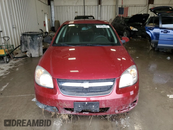 2009 Chevrolet Cobalt 1LT with VIN 1G1AT58H597143025, listed as a Copart auction lot 53853635 with 107,743 mi miles and Clean Title. Bid and sale history available at DreamBid. Image 5.