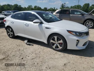 2018 Kia Optima SX with VIN 5XXGW4L21JG232074, listed as a Copart auction lot 63069175 with 53,982 mi miles and Salvage title. Bid and sale history available at DreamBid. Image 4.