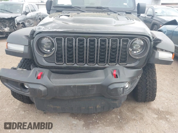 2024 Jeep Wrangler Rubicon with VIN 1C4PJXFG6RW337596, listed as a IAAI auction lot 41958788 with 15,942 mi miles and . Bid and sale history available at DreamBid. Image 13.
