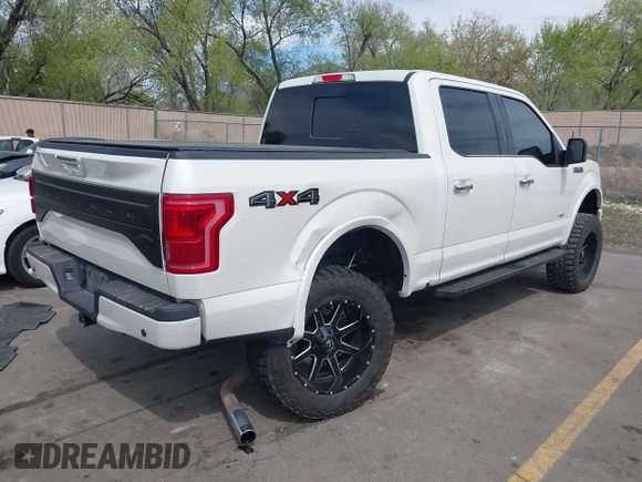 2016 Ford F-150 XLT with VIN 1FTEW1EG3GFA36692, listed as a IAAI auction lot 42057201 with 108,973 mi miles and . Bid and sale history available at DreamBid. Image 4.